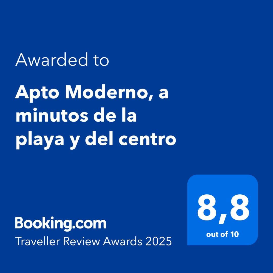 Apto Moderno, A Minutos De La Playa Y Del Centro Tarifa Bagian luar foto